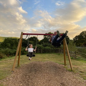 Elijah Climbs for Grandad